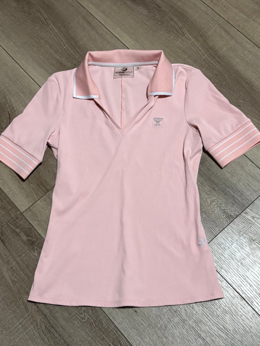 Foray Golf Polo Women's Small Pink